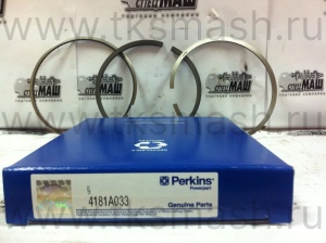 Артикул: 4181A033, Комплект поршневых колец на поршень Perkins 1004-40T