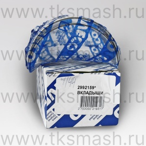 Артикул: 2992159, Вкладыши шатунные пара STD CURSOR 13 - F3BE0681 зелёный